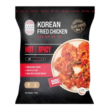Korean Fried Chicken Hot & Spicy 450g