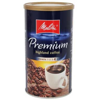 Melitta Rstd G/c Prum Tin 500g